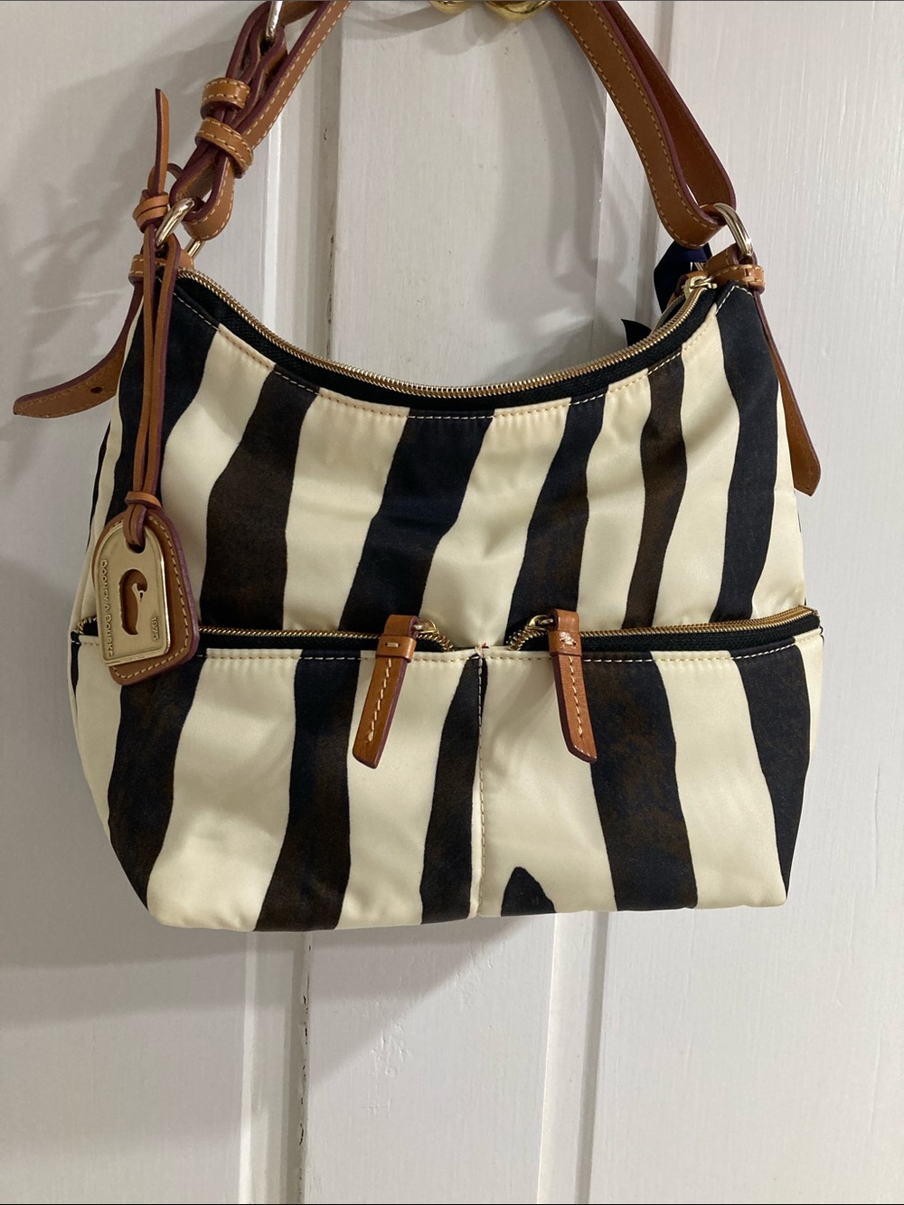 Dooney & Bourke new with tags microfiber and leather purse
